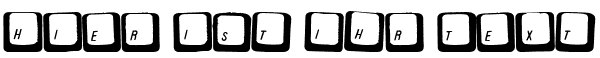 Ihre Vorschau von der Schriftart Carpal Tunnel