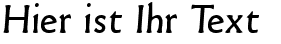 Ihre Vorschau von der Schriftart Old Typefaces