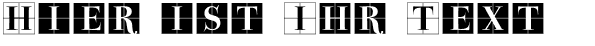 Ihre Vorschau von der Schriftart Parma Initialen MK