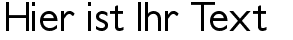 Ihre Vorschau von der Schriftart Petita