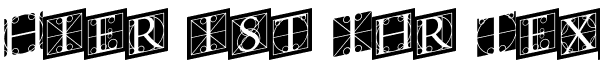 Ihre Vorschau von der Schriftart Rodgauer Two