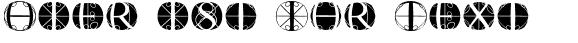 Ihre Vorschau von der Schriftart Rodgauer Fisheyes