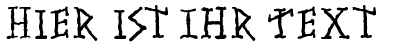 Ihre Vorschau von der Schriftart Runish MK