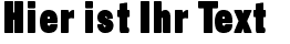 Ihre Vorschau von der Schriftart Sans Thirteen Black