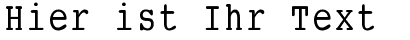 Ihre Vorschau von der Schriftart SmallType Writing