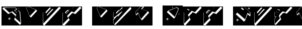 Ihre Vorschau von der Schriftart Space Attacks Two