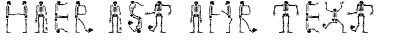 Ihre Vorschau von der Schriftart Tango Macabre