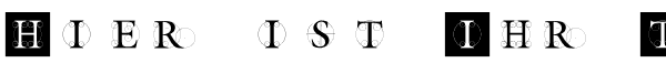 Ihre Vorschau von der Schriftart The Roots