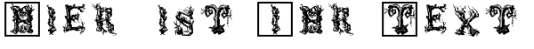 Ihre Vorschau von der Schriftart Tree Like
