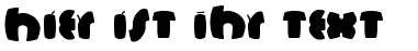 Ihre Vorschau von der Schriftart Tschich FS Black