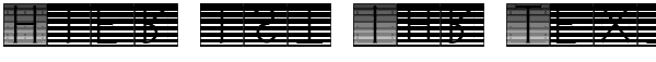 Ihre Vorschau von der Schriftart Venetian Blind