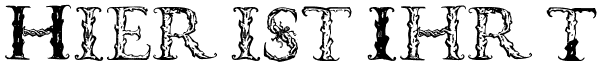 Ihre Vorschau von der Schriftart Vespasian Caps