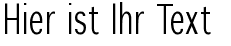 Ihre Vorschau von der Schriftart Winterthur Condensed