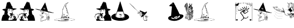 Ihre Vorschau von der Schriftart Witches Stuff