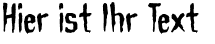 Ihre Vorschau von der Schriftart Haunt AOE