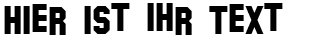 Ihre Vorschau von der Schriftart Hollywood