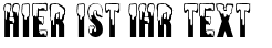 Ihre Vorschau von der Schriftart Almonte Snow