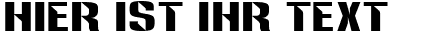Ihre Vorschau von der Schriftart Anklepants