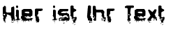 Ihre Vorschau von der Schriftart Biometric Joe