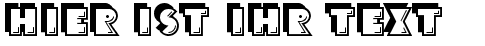 Ihre Vorschau von der Schriftart Crackman