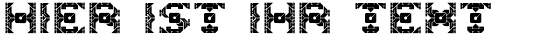 Ihre Vorschau von der Schriftart Dazzle Ships
