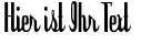 Ihre Vorschau von der Schriftart Dyspepsia