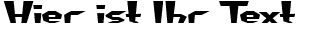 Ihre Vorschau von der Schriftart Fluoride Beings