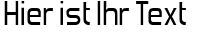 Ihre Vorschau von der Schriftart Forgotten Futurist