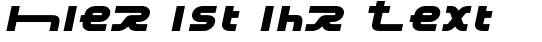 Ihre Vorschau von der Schriftart Frozedotre