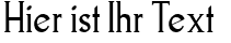 Ihre Vorschau von der Schriftart Goodfish