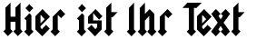 Ihre Vorschau von der Schriftart Squealer