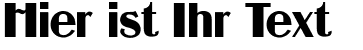 Ihre Vorschau von der Schriftart Guanine