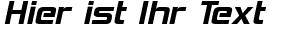 Ihre Vorschau von der Schriftart Hemi Head 426