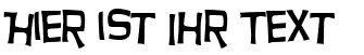 Ihre Vorschau von der Schriftart Hurry Up