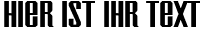 Ihre Vorschau von der Schriftart Inflammable Age
