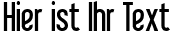 Ihre Vorschau von der Schriftart Libel Suit