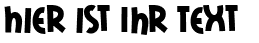 Ihre Vorschau von der Schriftart Mail Ray Stuff