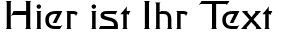 Ihre Vorschau von der Schriftart Final Frontier