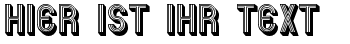 Ihre Vorschau von der Schriftart Mexcellent 3D