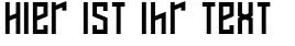 Ihre Vorschau von der Schriftart Naftalene