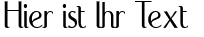 Ihre Vorschau von der Schriftart Port Credit