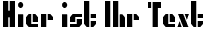Ihre Vorschau von der Schriftart President Gas