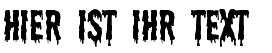Ihre Vorschau von der Schriftart Shlop