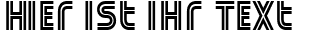 Ihre Vorschau von der Schriftart Street Cred
