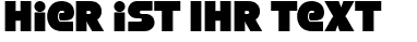 Ihre Vorschau von der Schriftart Strenuous