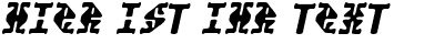 Ihre Vorschau von der Schriftart Stupefaction
