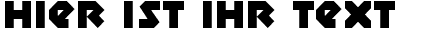 Ihre Vorschau von der Schriftart Sudbury Basin