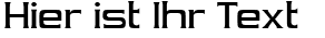 Ihre Vorschau von der Schriftart Vibrocentric