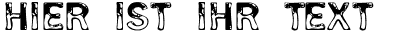 Ihre Vorschau von der Schriftart Wet Paint