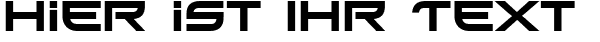 Ihre Vorschau von der Schriftart Xirod